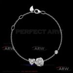 AAA Piaget Jewelry Copy - 925 Silver Rose Bracelet